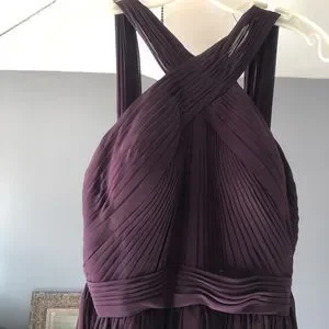 kf bridal bridesmaid dresses Maxi Chiffon Long Mismatched Bridesmaid Dresses Modest Purple Bridesmaid Dresses ARD1150